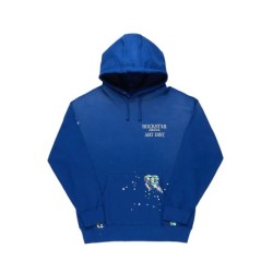 faire pluie bleu royal sweat à capuche oversized