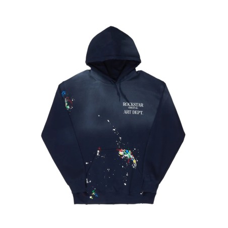 faire pluie navy oversized hoodie