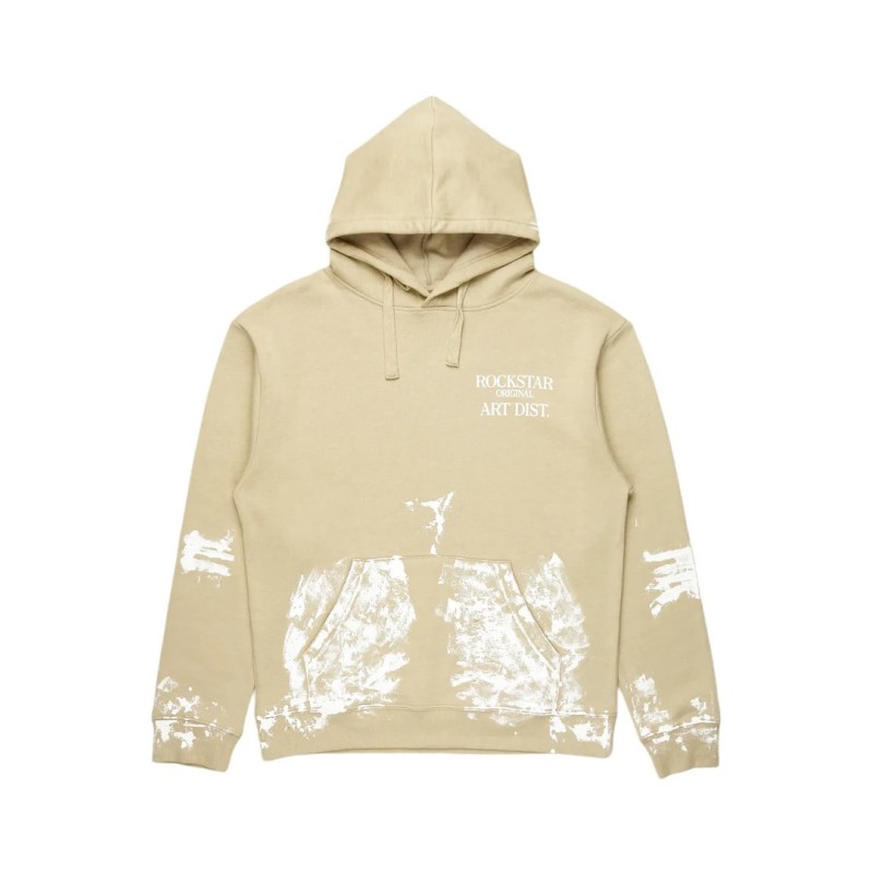 Filipa beige chemise à capuche oversized