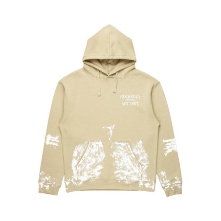 Filipa beige chemise à capuche oversized