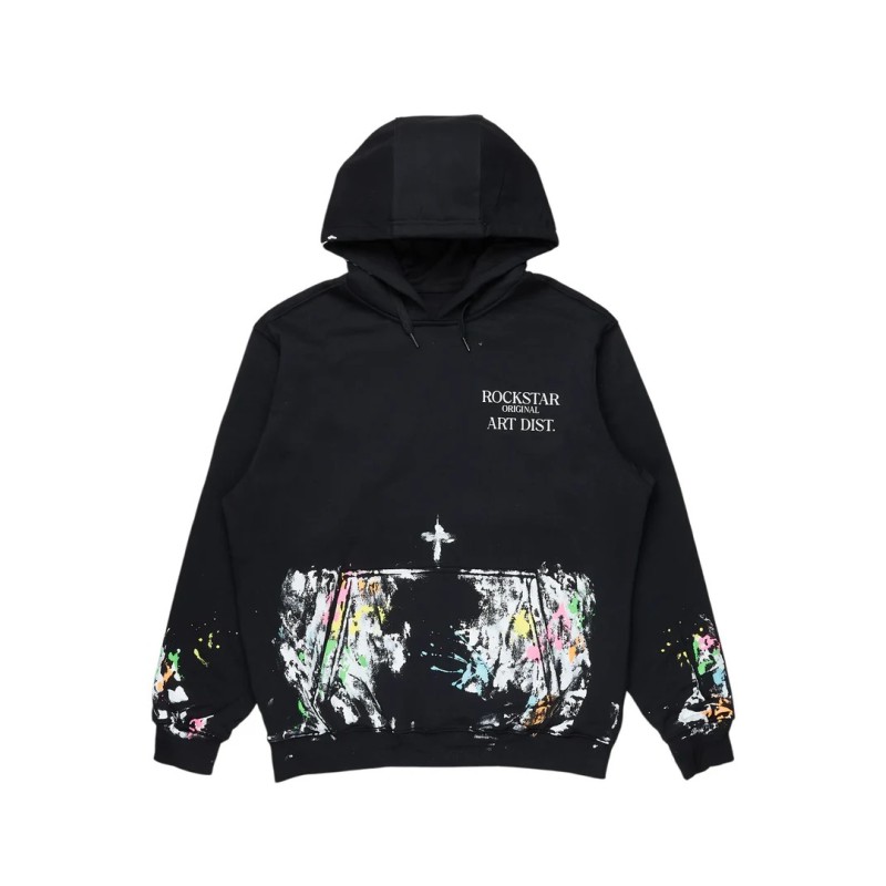 Filipa chemise à capuche noir/multi