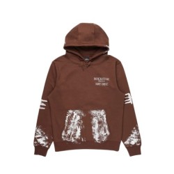 Filipa marron chemise à capuche oversized