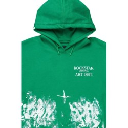 Filipa vert chemise à capuche oversized