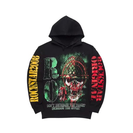 loletha chemise à capuche noire