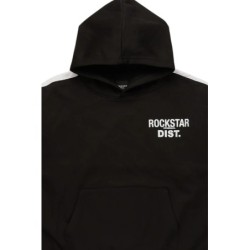 evonne noir sweat à capuche oversized