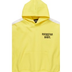 evonne jaune sweat à capuche oversized