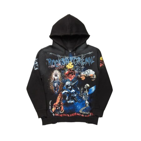 talisa chemise à capuche noire