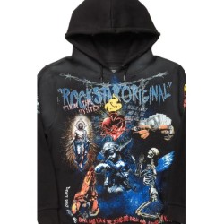 talisa chemise à capuche noire