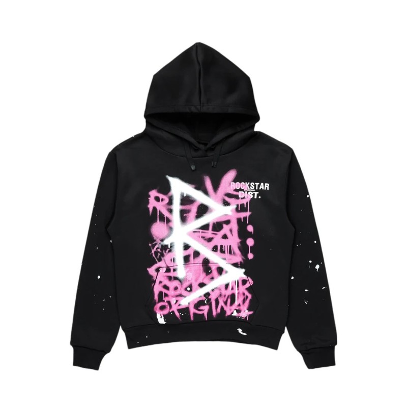 nahomy chemise à capuche noire