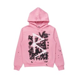 nahomy chemise à capuche rose