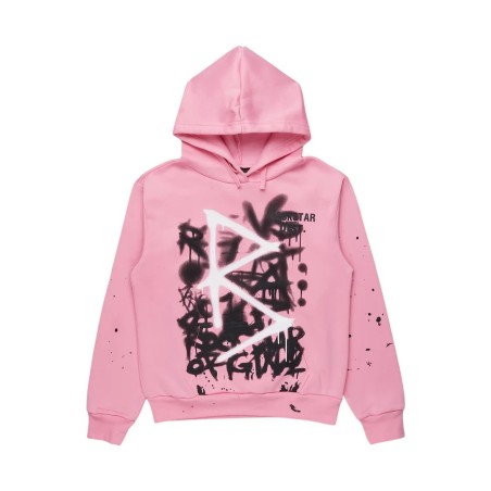 nahomy chemise à capuche rose