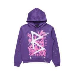 nahomy violet chemise à capuche oversized