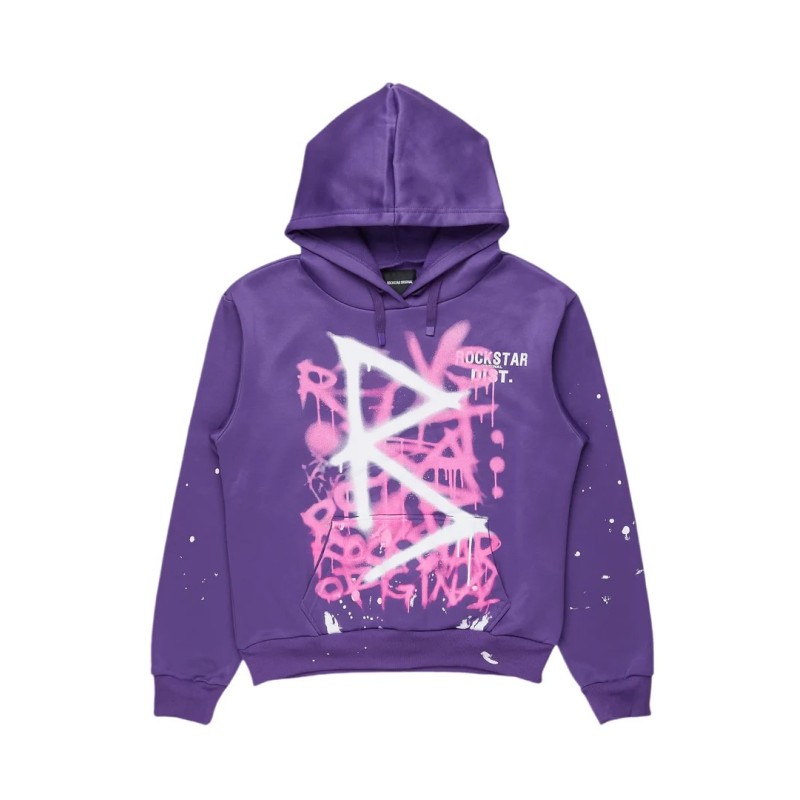 nahomy violet chemise à capuche oversized