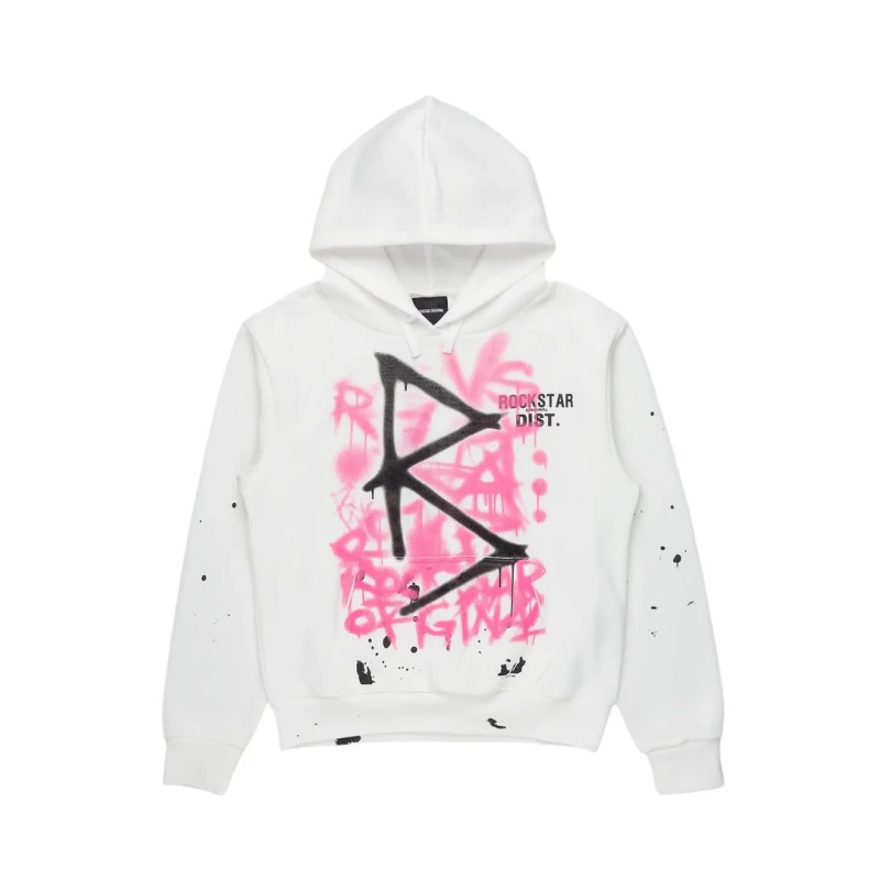 Nahomy chemise à capuche blanche