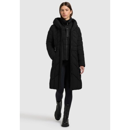 khujo LAIO Manteau d'hiver noir