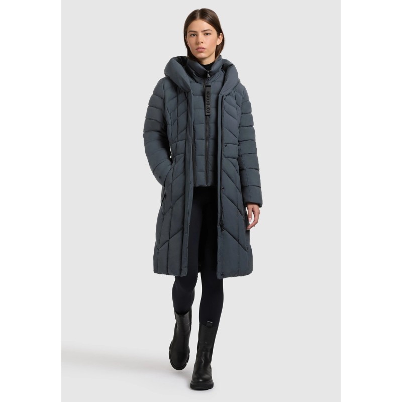 khujo LAIO Manteau d'hiver dim blue