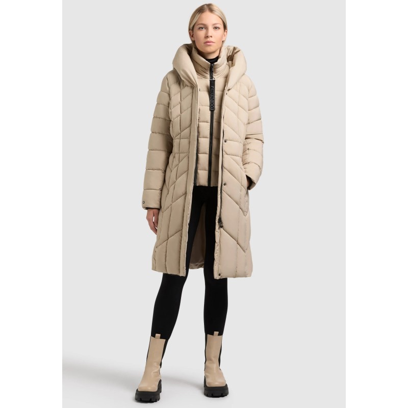 khujo LAIO Manteau d'hiver macaroon beige