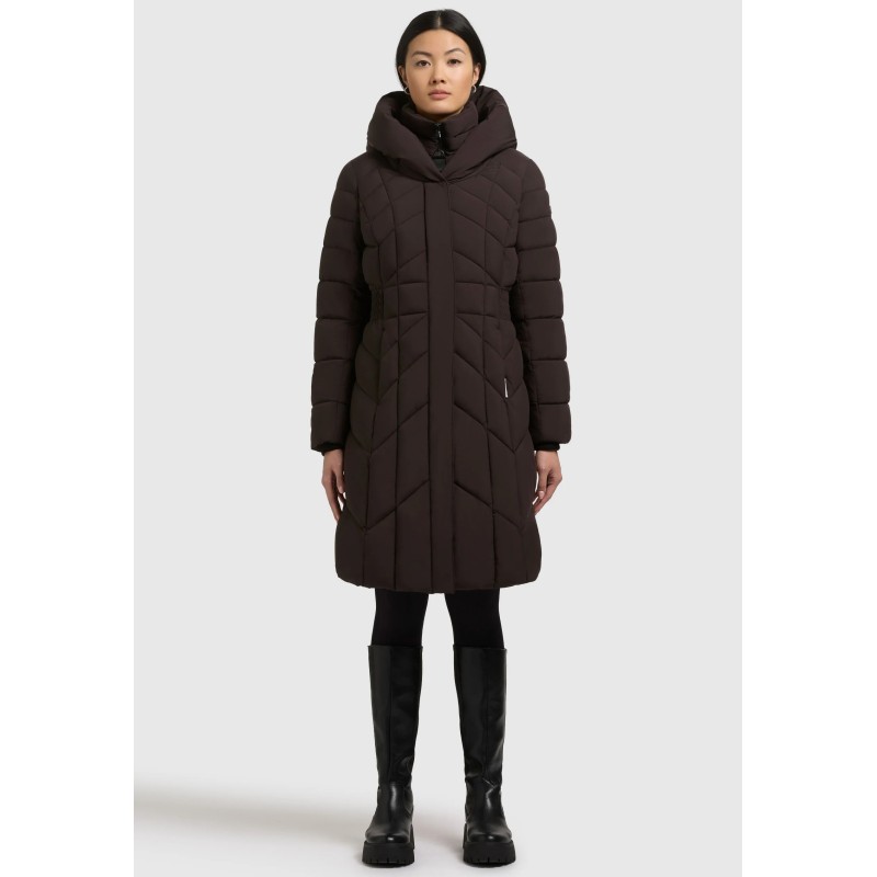 khujo LAIO Manteau d'hiver moody plum