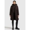 khujo LAIO Manteau d'hiver moody plum