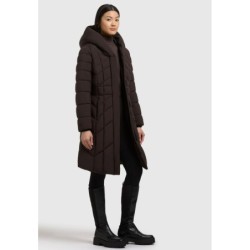 khujo LAIO Manteau d'hiver moody plum