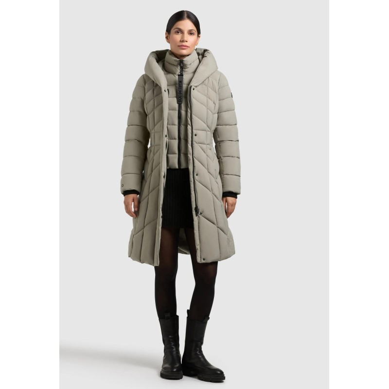khujo LAIO Manteau d'hiver witcher green