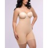 Crème Touch™ Control du ventre lissant impeccable mi-cuisse court