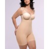 Crème Touch™ Control du ventre lissant impeccable mi-cuisse court