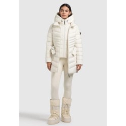 khujo KINA Manteau d'hiver luna white
