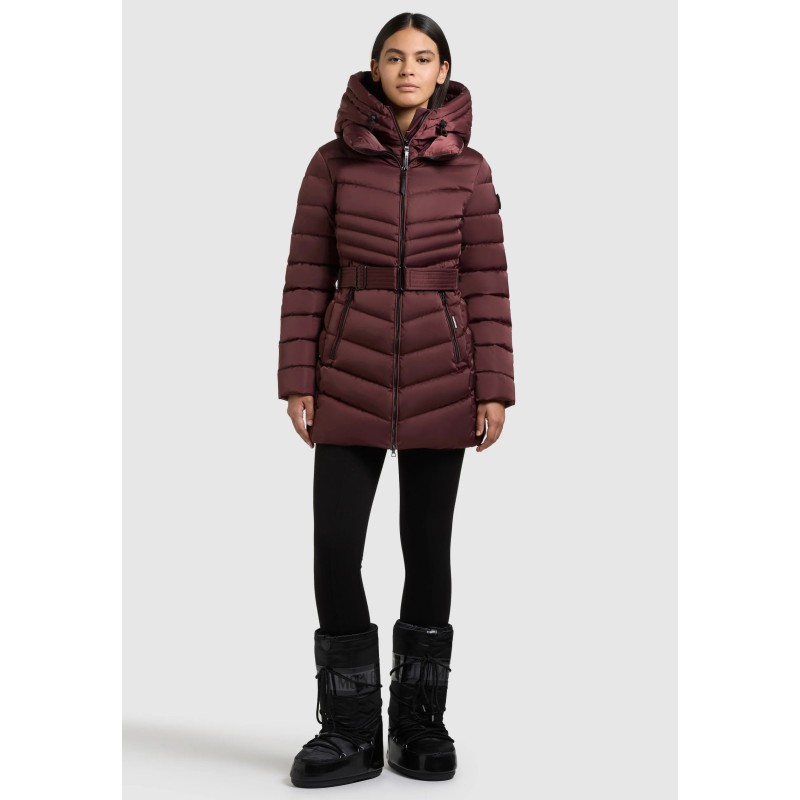 khujo KINA Manteau d'hiver moscato red