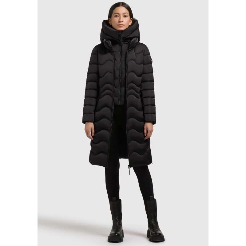 khujo MIRA Manteau d'hiver noir