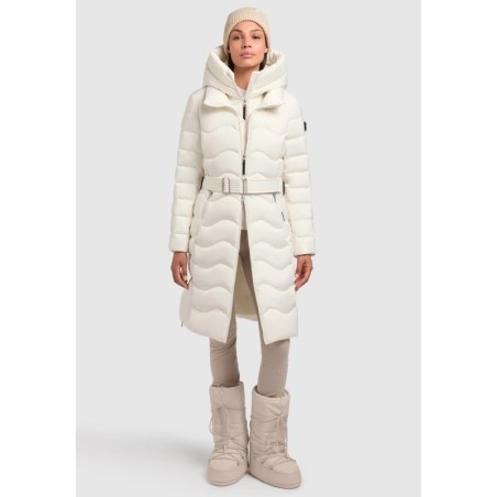 khujo MIRA Manteau d'hiver luna white