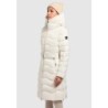 khujo MIRA Manteau d'hiver luna white