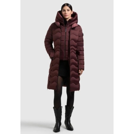 khujo MIRA Manteau d'hiver moscato red