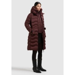 khujo MIRA Manteau d'hiver moscato red