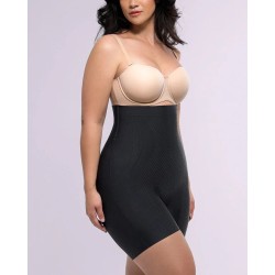 Crème Touch™ Control du ventre lissant impeccable mi-cuisse court