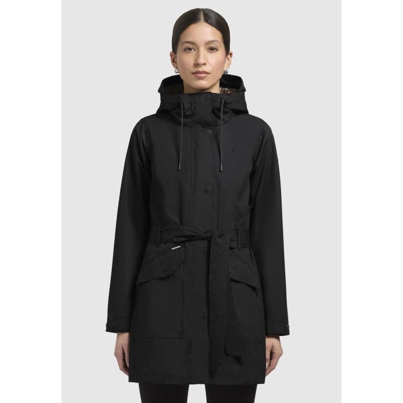 khujo MOSTI Parka schwarz