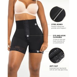 AirSlim® Boned Sculpt Short à taille haute