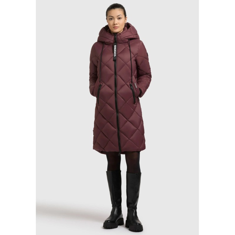 khujo LINDA Manteau d'hiver moscato red