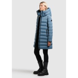 khujo NEKAR2 Manteau d'hiver cosmic blue