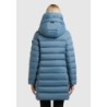 khujo NEKAR2 Manteau d'hiver cosmic blue