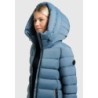 khujo NEKAR2 Manteau d'hiver cosmic blue