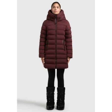 khujo NEKAR2 Manteau d'hiver moscato red