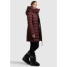 khujo NEKAR2 Manteau d'hiver moscato red