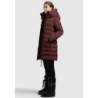 khujo NEKAR2 Manteau d'hiver moscato red