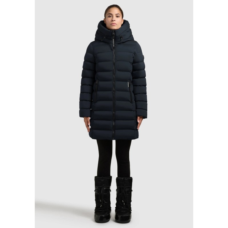 khujo NEKAR2 Manteau d'hiver port blue