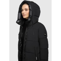 khujo NALU Manteau d'hiver noir