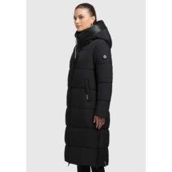 khujo NALU Manteau d'hiver noir