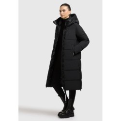 khujo NALU Manteau d'hiver noir