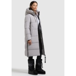 khujo NALU Manteau d'hiver blizzard grey