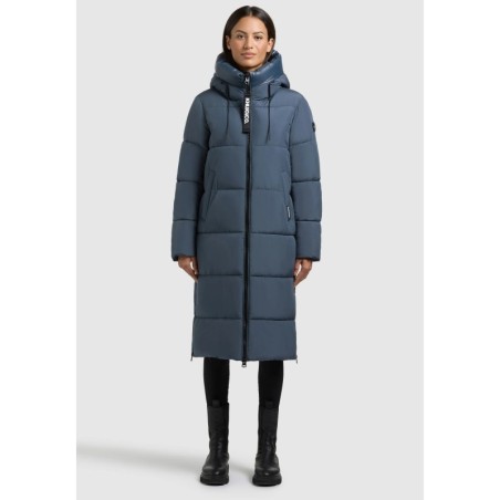 khujo NALU Manteau d'hiver dim blue